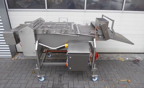 Continuous industrial fryer - SMD - Schomaker Convenience Technik GmbH - vegetable / meat / conveyor