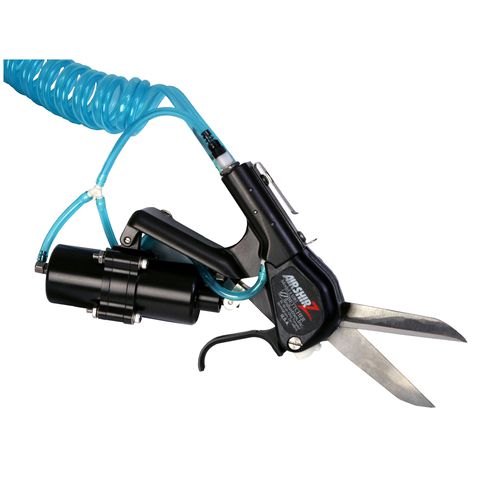 Pneumatic shear - AirShirz® Magnum - BETTCHER GmbH - for rubber / for composites / hand-held