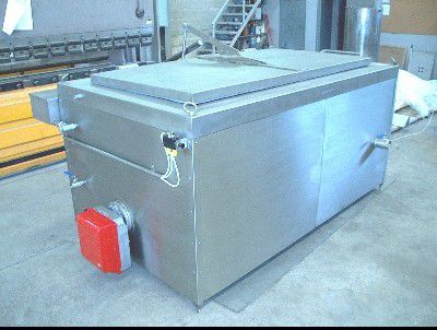 Steam kettle - Bigas Alsina, S.A. - for the food industry / stainless steel / electric