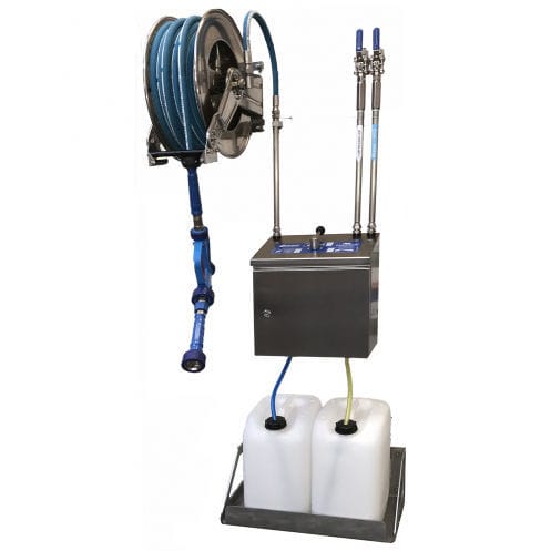 Water cleaning equipment - 100.201 - Dosanova bvba - compressed air / robust / satellite
