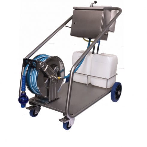 Spray cleaning equipment - 100.201XM - Dosanova bvba - automatic / mobile / satellite