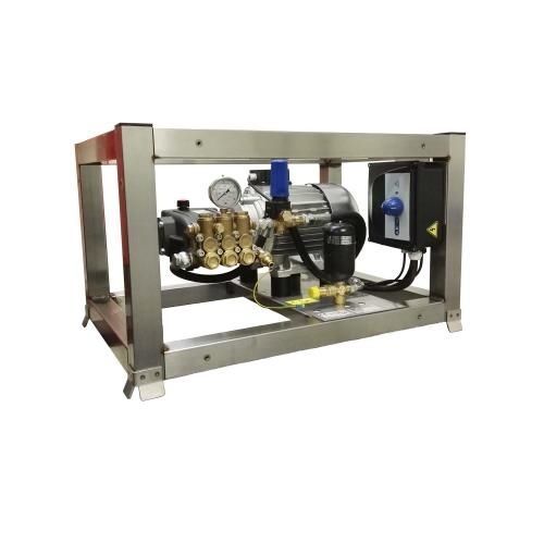 Cold water high-pressure cleaner - KS300 TST - Dosanova bvba - stationary / stainless steel