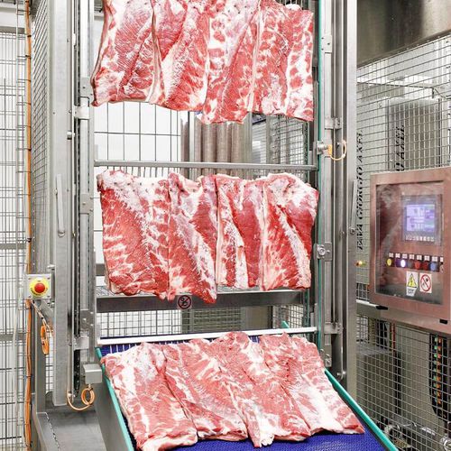 Handling line for the food industry - Fava Giorgio Axel s.r.l. - automatic / high-productivity
