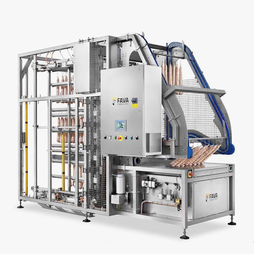 Handling loading and unloading system - Fava Giorgio Axel s.r.l. - for food products / for salami / automatic