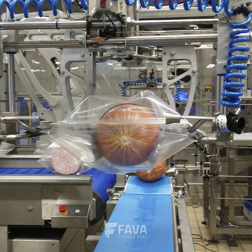 Robotic packaging machine - Fava Giorgio Axel s.r.l. - vacuum / bag / for food