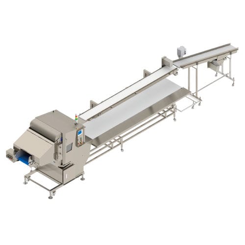 Meat slicing machine - WPN-G321S - Watanabe Foodmach Co., Ltd. - automatic / circular blade / floor-standing