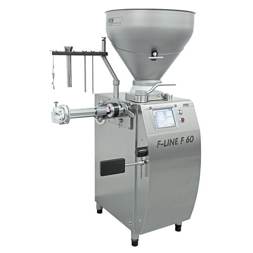 Continuous vacuum filler - F-Line F60 series - Heinrich Frey Maschinenbau GmbH - servo-driven / for sausages