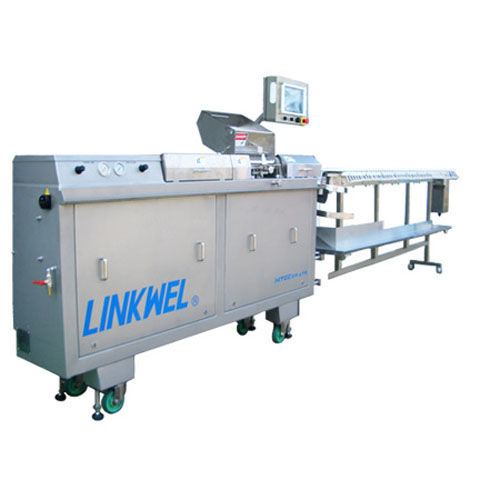 High-speed vacuum filler - LINKWEL series - Hitec Co., Ltd. - automatic / for sausages