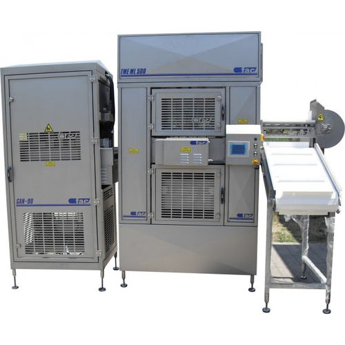 Industrial bowl cutter - TME-ML1000 - INDUSTRIES FAC SL - vertical / with infeed conveyor