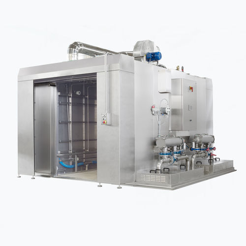 Water washing machine - Inox Meccanica S.p.A. - steam / automatic / for the food industry