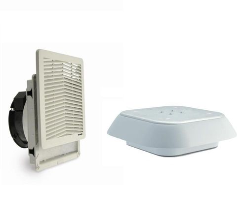 Axial electrical cabinet fan - Irinox S.p.A. - wall