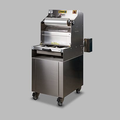 Linear tray sealer - TSS125-SKIN - JPack S.r.l. - semi-automatic / for the food industry