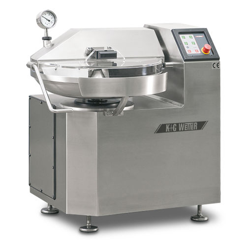 Industrial bowl cutter - SM 33 L - Kutter- und Gerätebau Wetter GmbH - vacuum / high-efficiency