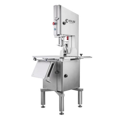 Butcher bone band saw - K330S - Paul Kolbe GmbH Foodtec - stainless steel / with sliding table