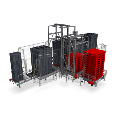 Depalletizer for the food industry - Kortlever (Technisch Buro Kortlever B.V.) - automatic