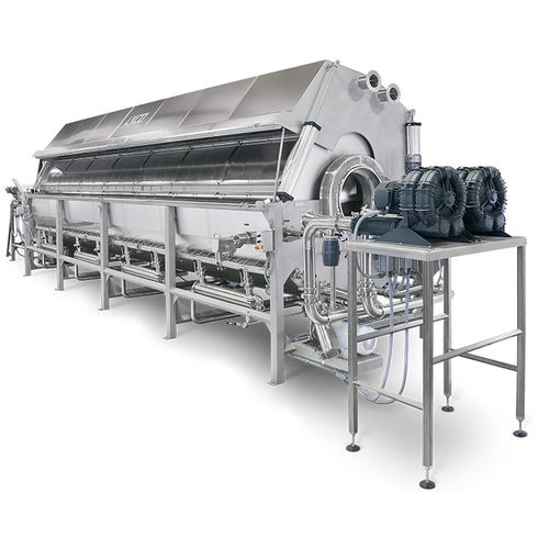 Pasteurizer for the food industry - CHILL-FLOW™ - Lyco Manufacturing, Inc. - rotary