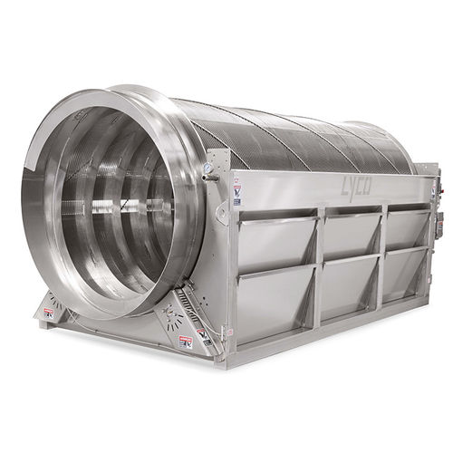 Drum screen - Lyco Manufacturing, Inc. - rotary / for wastewater treatment