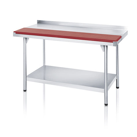 Stainless steel working table - Heinz Marchel GmbH & Co. KG - for the food industry