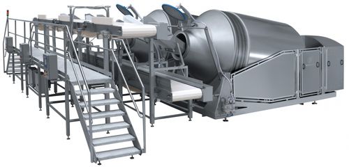 Rotary tumbler loading system - WP, WPD series - METALBUD NOWICKI - mechanical