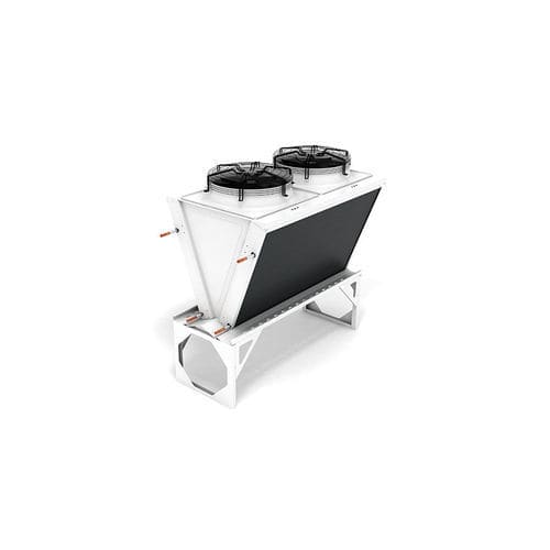 Air-cooled condenser - TKMICRO V-TYPE - THERMOKEY - aluminized