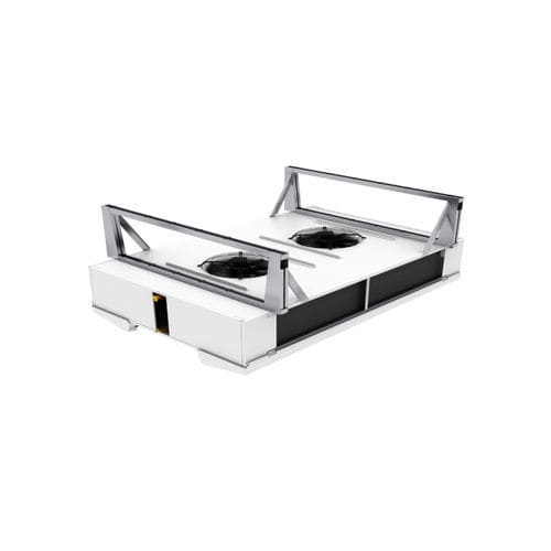 Dual-flow unit cooler - THERMOKEY - air / ammonia