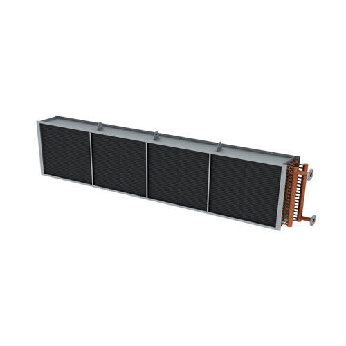 Air coil - THERMOKEY - double / industrial