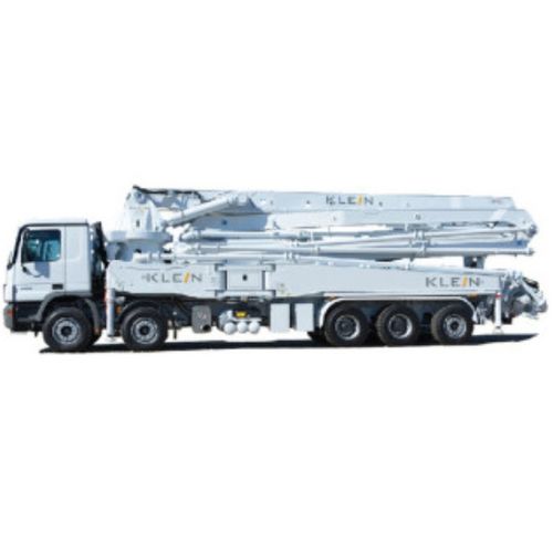 Mobile truck-mounted concrete pump - KBZ 52-5 - Klein GmbH - for construction