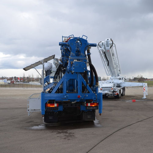 Core drilling drilling rig - VB 400 - Klein GmbH - truck-mounted / rotary / hydraulic
