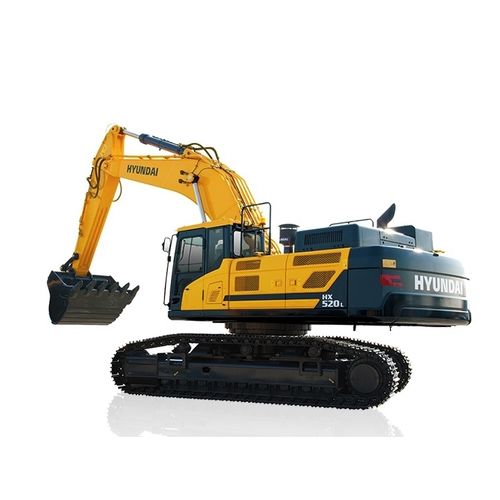 Large excavator - HX520L - HYUNDAI HEAVY INDUSTRIES - crawler / diesel / construction