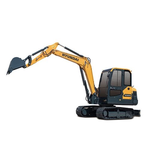 Mini-excavator - HX60S - HYUNDAI HEAVY INDUSTRIES - crawler / diesel / construction
