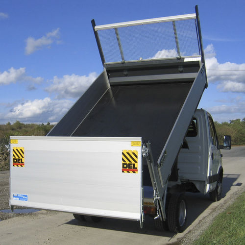 Column type lift gate - DT series - Hiab - two-stage / for trucks