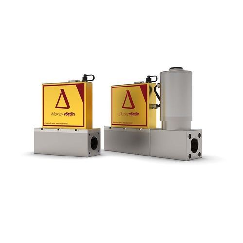 Mass flow meter - d·flux multi - Vögtlin Instruments GmbH – Gas Flow Technology - for gas / steel / analog output
