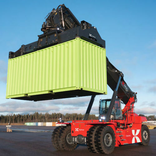 Electric forklift - ERG450 series - Kalmar - ride-on / handling / compact