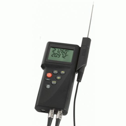 High-precision thermometer - P795B - Dostmann electronic GmbH - probe / thermocouple / Pt100