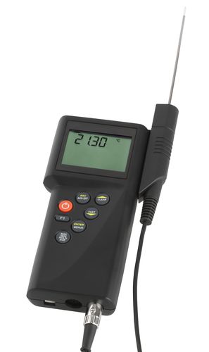 Reference thermometer - P750 - Dostmann electronic GmbH - thermocouple / Pt100 / with LCD display
