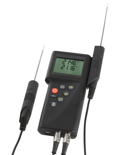 Temperature data-logger - P755-LOG - Dostmann electronic GmbH - relative humidity / dew-point / air flow
