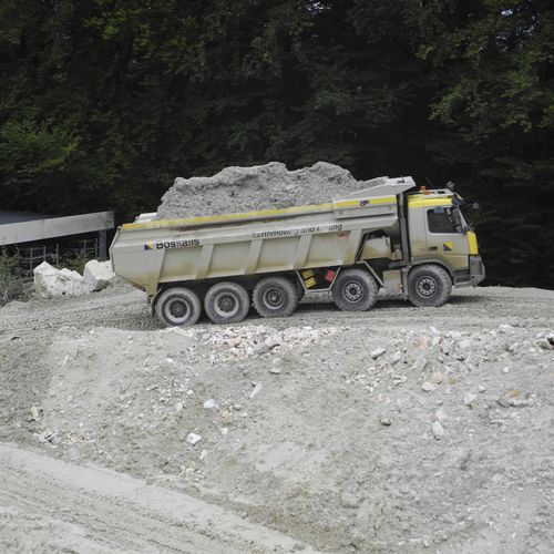 Articulated dump truck - AJK NV - electric / for underground mining / for mining applications