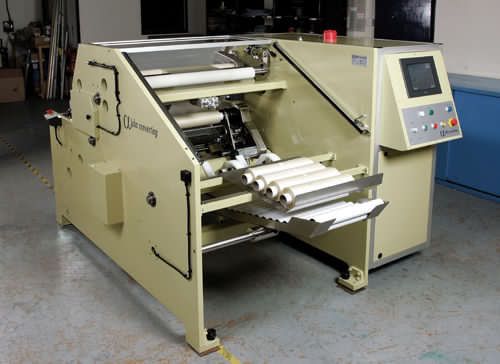 Automatic rewinder-winder - ALPHAMATIC  - Alpha Converting Equipment Ltd. - film / label / paper