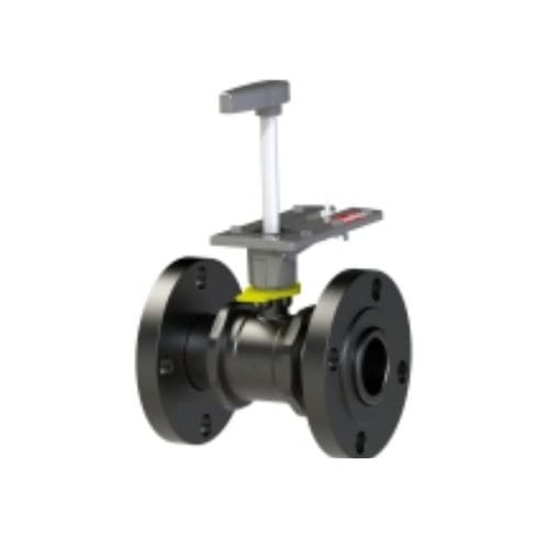 Ball valve - VBF2 series  - Honeywell Environmental & Combustion Controls EMEA - electrically-actuated / for control / isolation