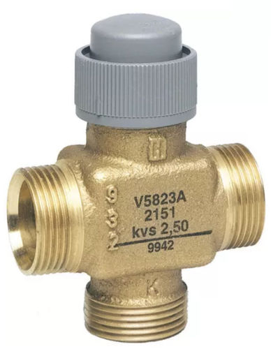 Ball valve - V5823A series  - Honeywell Environmental & Combustion Controls EMEA - electric / mixing / temperature control
