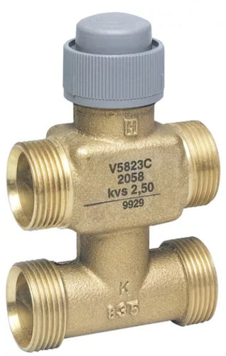 Ball valve - V5823C series - Honeywell Environmental & Combustion Controls EMEA - electric / mixing / temperature control