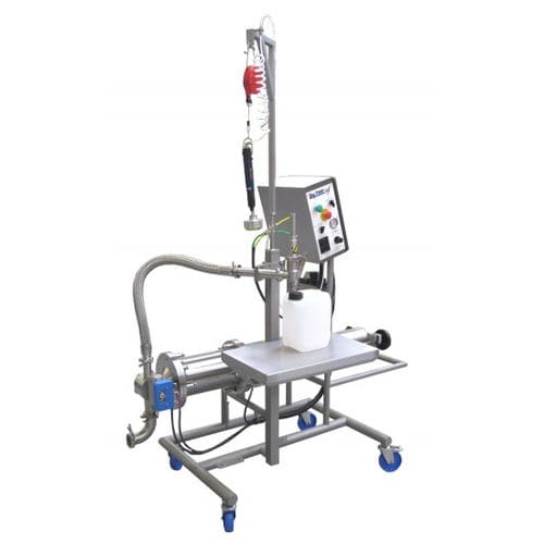 Semi-automatic filler - Riggs Auto Pack Ltd - can / for food / oil