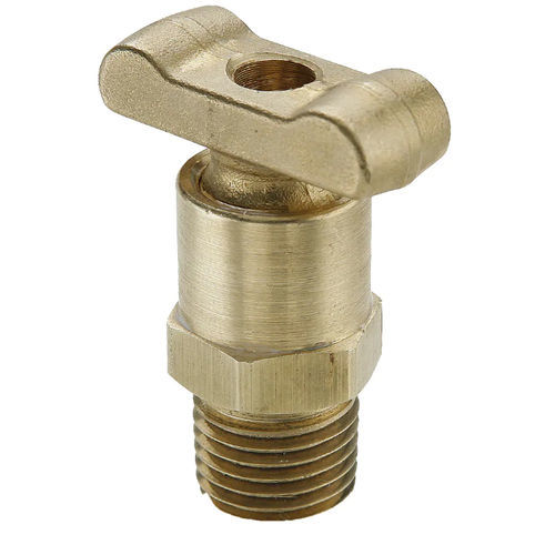 Brass faucet - DC60 series  - Parker Stratoflex - for water / drain / for pipes