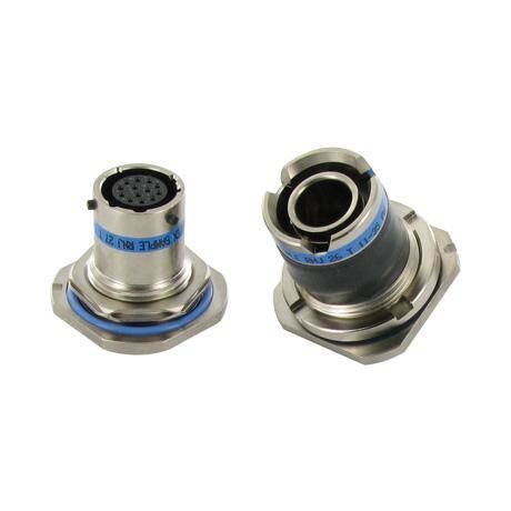 Optical connector - RNJ - HE308 - AMPHENOL SOCAPEX - data / electrical power supply / twinaxial