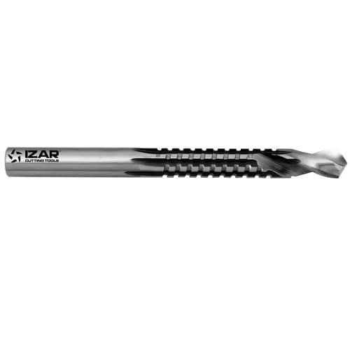 Solid milling cutter - 1606 series - IZAR CUTTING TOOLS S.A.L. - thread / high-speed steel / 2-flute