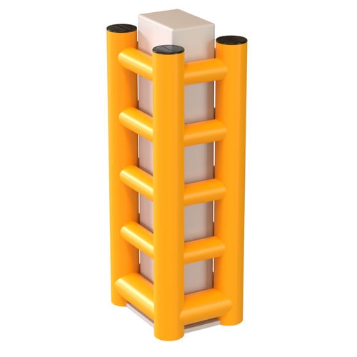 Square column protector - RAL2, RAL3, RAL4, RAL5 - Anter System