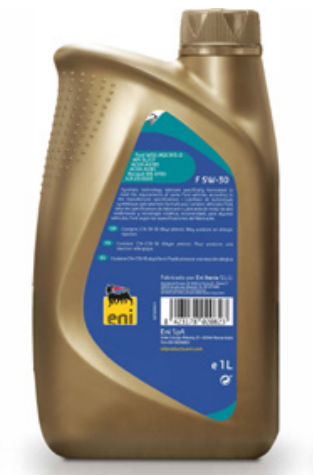 Lubricating oil - Eni i-Sint Tech F - Agip - for the automotive industry / car / 5W30