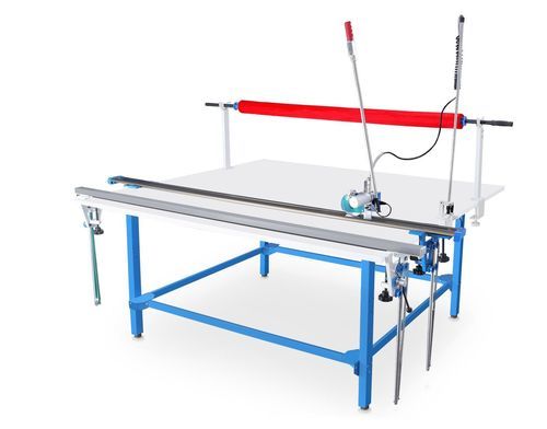 Fabric cutting table - FlexiTable Standard SK-200 - SAMEX - rotary-knife / heavy-duty / with end cutting system