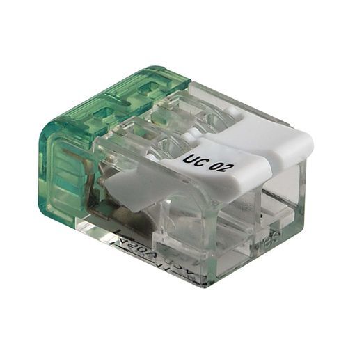 Screw connection terminal block - UC series  - Cabur - spring / plastic / compact
