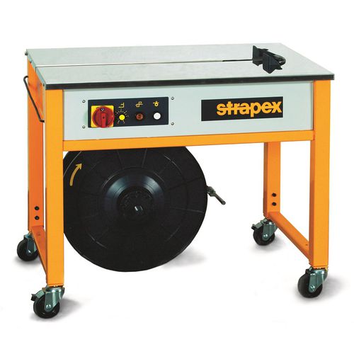 Semi-automatic strapping machine - SMA10 - STRAPEX - for small workpieces / for polypropylene straps / 220V single phase